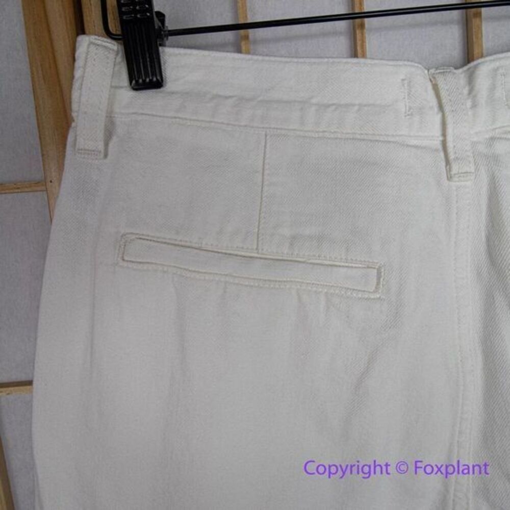 NEW Madewell The Harlow Wide-Leg Jean in Tile White, 23 - Picture 11 of 15